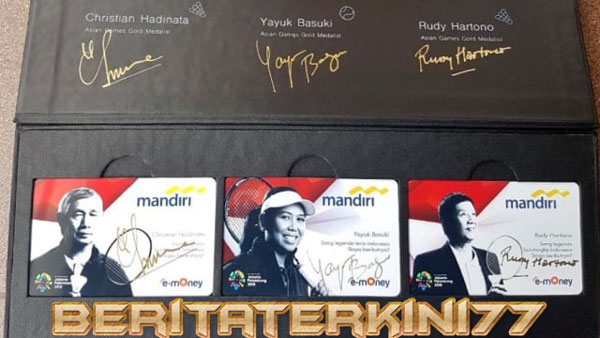 Peluncuran e-Money Bank Mandiri Edisi Asian Games 2018