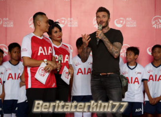 Antusiasme Fans Sepakbola di Indonesia Membuat Beckham Terpesona