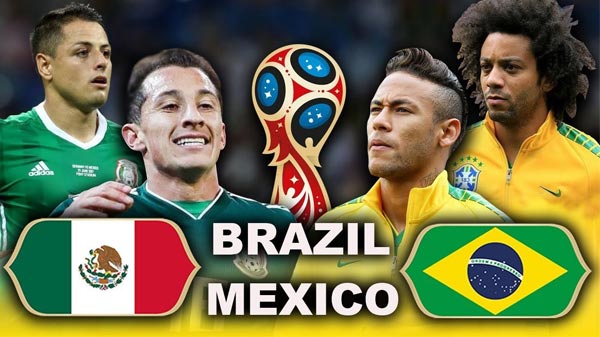 Prediksi Babak 16 Besar Piala Dunia Antara Brasil vs Meksiko - Bandar Bola Online